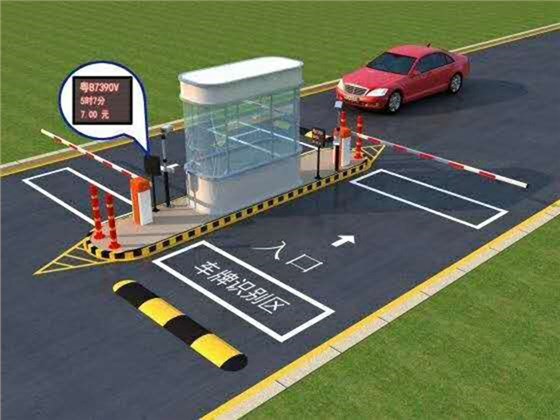 德亚停车场车牌识别系统