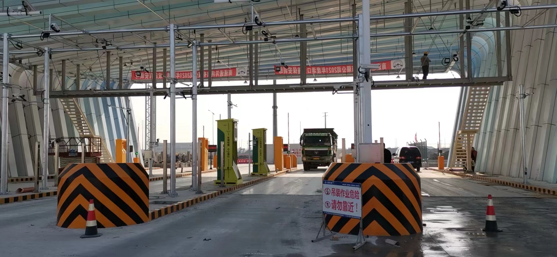 德亚港口施工现场