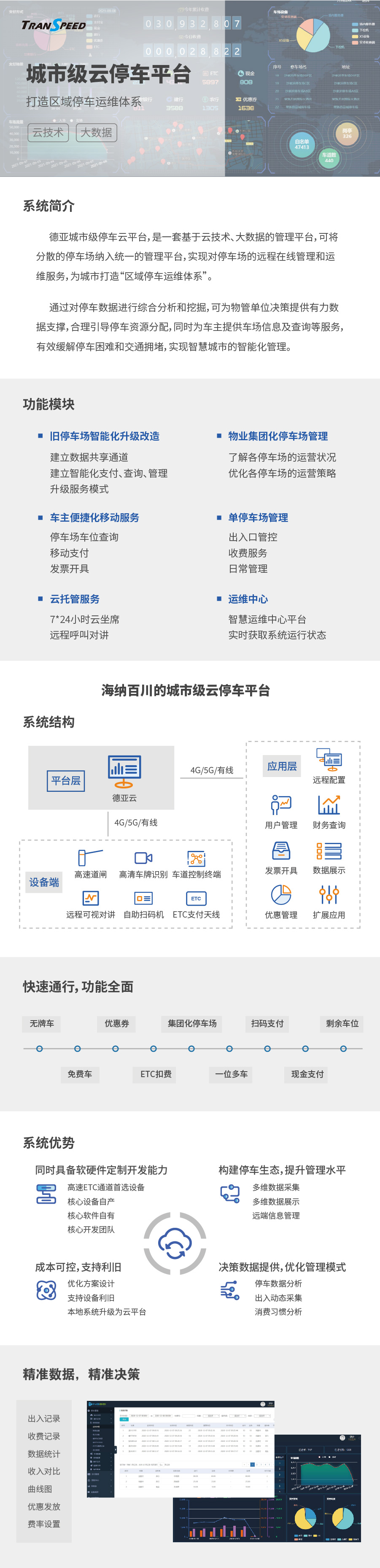 城市级停车管理系统